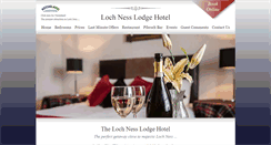 Desktop Screenshot of lochness-hotel.com